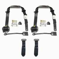 Front Seat Belt Kit For Ford Falcon XB Coupe 1974-76 2 Door -  ADR Approved