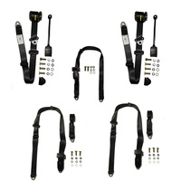 Complete Seat Belt Kit For Ford Mustang GEN1 2 Door Coupe and Convertible ADR