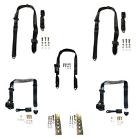 Complete Seat Belt Kit For Toyota Camry 1991-94 (VZV30 VZV31 VZV32 VZV33) Japanese Sedan