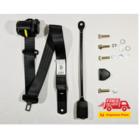 Retractable Seat Belt 90-90 On Pillar 3.2m Length with 400mm Flexible Stalk Buckle