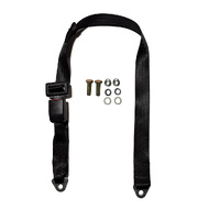 Seat Belt Non-Retractable Lap Sash 2.0M Standard Length - 190Mm Fixed Web Buckle