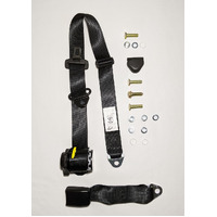 Retractable Seat Belt 75-90 In Pillar Webbing Buckles 275Mm Right Hand Side Seat Belt