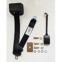 Retractable Seat Belt 0-0 On Top Of Parcel Shelf 250mm Floor Mounted Buckle RH