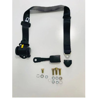 Retractable Seat Belt 100-90 In Pillar Stem Buckles Seat Mounted 170Mm Left Hand