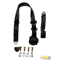 Retractable Seat Belt 40-90 On Pillar 3.2M + 275Mm Fixed Webbing Buckle Left Hand