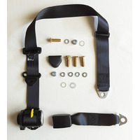 60 - 90 In Pillar Retractable Seat Belt with 275mm Webbing Buckle - Left Hand